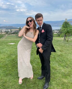 Tyler Johnston Instagram - Everyone’s favourite labradoodle married a literal angel last week.

We all know there is no fighting at weddings….unless it’s for the right to PARTY!! 💃🏼🕺