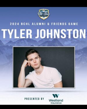 Tyler Johnston Instagram - Excited to play again at this year’s BCHL Alumni & Friends outdoor game🏒