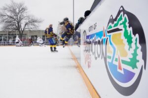 Tyler Johnston Instagram - What a weekend! First time playing on an outdoor rink 🤘

Geoff Courtnall asked me if they were putting plexiglass up every time I shot. 

Appreciate the invite @bchockeyleague 👏