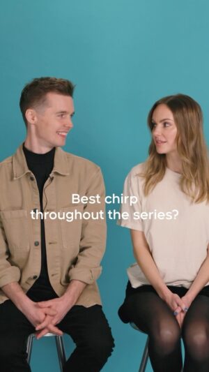 Tyler Johnston Instagram - What was the best chirp of the series? 👇 
Watch #Letterkenny’s Michelle Mylett and Tyler Johnston recap their favourite moments from the series now.