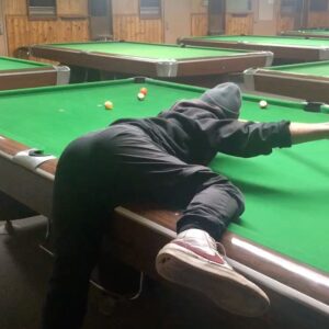 Tyler Johnston Instagram - pool shark 🍑