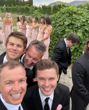 Tyler Johnston Instagram - Everyone’s favourite labradoodle married a literal angel last week.

We all know there is no fighting at weddings….unless it’s for the right to PARTY!! 💃🏼🕺