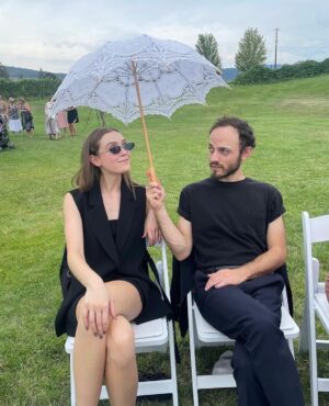 Tyler Johnston Instagram - Everyone’s favourite labradoodle married a literal angel last week.

We all know there is no fighting at weddings….unless it’s for the right to PARTY!! 💃🏼🕺