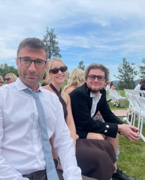 Tyler Johnston Instagram - Everyone’s favourite labradoodle married a literal angel last week.

We all know there is no fighting at weddings….unless it’s for the right to PARTY!! 💃🏼🕺