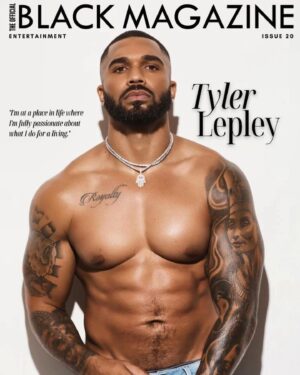 Tyler Lepley Instagram - Let’s Talk.. 

@theofficialblackmagazine Entertainment Issue is out now. Hit the link in their bio to read up on our conversation 🙏🏽