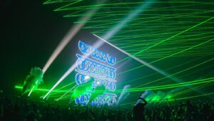 Tyler Marenyi Instagram - INSANE energy at Thunderdome this past weekend. Got to test out a TON of new music that I’m gonna be teasing for the next few weeks off my upcoming EP. 

Huge shoutout to the don @excision @excisionpresents for throwing such a badass event and going extra hard on the stage production. Truly a next level experience! 🔥🔮