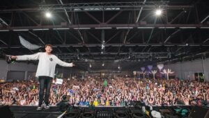 Tyler Marenyi Instagram - I GOT TO RING IN THE NEW YEAR AT LIGHT ALL NIGHT MAIN STAGE  LAST NIGHT AND IT WAS BEAUTIFUL 😭🎆🔮

Texas always shows me so much love and I couldn’t be more grateful to be there surrounded by amazing friends and family to start 2024. It was surreal counting down with that many people.

Big shoutout to the production team for timing everything so perfectly! We timed midnight to hit right at the beautiful outro of one my current favorite tunes so everyone could have their moment to cheers their friends, kiss their loved one, or take a second to just savor the moment. Everything was perfect. Thank you for allowing me to be a part of all your New Year’s Eve! 

2024 here we come.