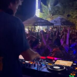 Tyler Marenyi Instagram - Played my first ever sets with no shoes on last week!!🌴 What an unbelievable experience flying to Fiji to for music. I had such a good time meeting so many festival goers and artists. From witnessing a Bonobo set on a floating bar in the middle of the ocean to playing my own set to close out main stage on the beach, It was such a cool, intimate experience. I love you @yourparadise and can’t wait to be back! 🔮
