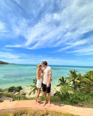 Tyler Marenyi Instagram - Played my first ever sets with no shoes on last week!!🌴 What an unbelievable experience flying to Fiji to for music. I had such a good time meeting so many festival goers and artists. From witnessing a Bonobo set on a floating bar in the middle of the ocean to playing my own set to close out main stage on the beach, It was such a cool, intimate experience. I love you @yourparadise and can’t wait to be back! 🔮