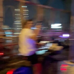 Tyrel Jackson Williams Instagram - NYC dump

Highlights:
- the dj set on the williamsburg bridge
- warhol’s studio 54 invite painting
- whatever the hell that LED wall thing was
- pizza by the slice (the way god intended)