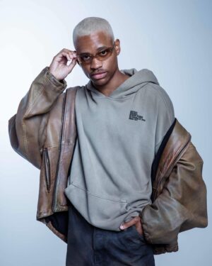 Tyrel Jackson Williams Instagram - sounds divine to me 

GT in @diesel for @tmrwmag 
photog: @bonnienichoalds 
style: @haleytju
makeup: @makeupbynimai 
glasses: @bonnieclyde