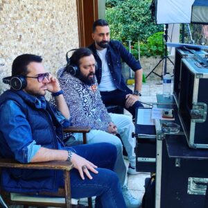Uğur Arslan Instagram - @kolejruyasi film seti ziyaret:) produced& directed by @bilalkalyoncu, 
Special effects; @hunkarmusic