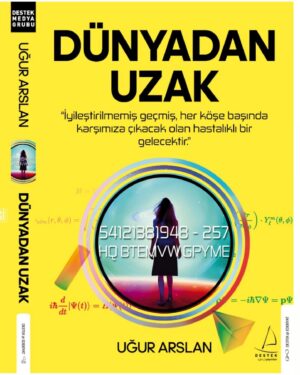 Uğur Arslan Instagram - Aslında bir dijital platforma film senaryosu olarak hazırladığım Yeni kitabım “Dünyadan Uzak” ın, @destekyayinlari ndan  basımı tamamlandı. Bir hafta içerisinde tüm kitapçılara ulaşmış olur. 40 yıllık okur yazarlığımın ürünü olan bu kitabı bir roman kurgusuyla kaleme almayı tercih ettim. Gilmini çekeriz ya da çekeyiz sorun değil… 40 yıllık hayat tecrübesi, 40 yıldır biriktirdiğim güzel sözler, inandıklarım, sevdiklerim, sevemediklerim, yazdıklarım ve yazamadıklarım var içinde. Hiç birimizin hayatı, başkalarının geçtiği yolları, yaşadığı tecrübeleri tekrar yaşayacak kadar uzun veya değersiz değildir. Çok sevdiğim tecrübe içeren kitaplara bir yenisi de benden :) Ana kahramanları kadın olan bu kitaba özellikle gençlerin ve kadın okuyucularımızın çok ilgi göstereceğini düşünüyorum. Şimdiden hepimize hayırlı UĞURLU olsun :) iyi okumalar 👍🧿👏🧿🙏