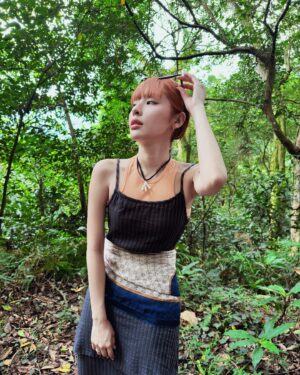 Ula Wu Instagram - 端午節記事🗒️
最愛客家粽
吃了3顆

bra top 、套裝： @brodnyd 自製 bra top好穿到像沒穿

鞋： @moussyofficial