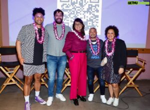 Uli Latukefu Instagram - It was a real pleasure being part of @peakpasifika ‘s inaugural gathering and Talanoa (talk) in LA last night. Proud to celebrate and share our Pacific heritage, our knowledge and goals with fellow artists. Congratulations everyone and to everyone that came, thank you! 

📸: @itsrobinlori