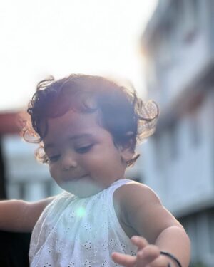 Unni Mathews Instagram - Madhavikutty turns one ❤️