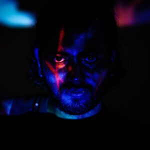 Unni Mathews Instagram - Hold, and Take a closer look. 

Experimental Projector photography. 
.
.
.
.
.
.
.
.
.
.

#photography 
#experimentalphotography
#neon 
#lightanddark 
#patterns 
#abstractart