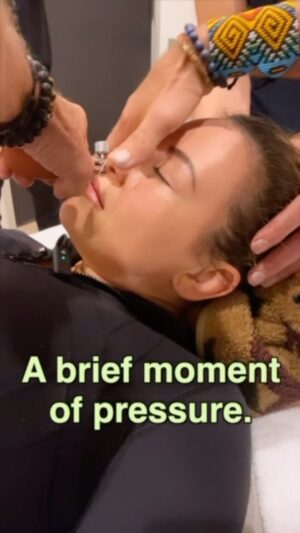 Urijah Faber Instagram - @urijahfaber is a big fan of nasal cranial release, make sure you watch the part where he about jumps off the table like a cat on its 9th life 🤣

I am definitely going to try this again because after the initial swelling went down I could smell things that I couldn’t before. @drjohnlieurance explained to me how good this new stimulation is for the brain 🙏

What do you say @urijahfaber? Down for round 2??😅 

#nasal #breathebetter #breathe #brainhealth #brainhealthtips #comical #funny #faber