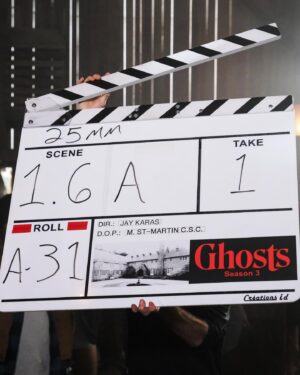 Utkarsh Ambudkar Instagram - Season 3 or Ghosts premieres TONIGHT on @cbstv and @paramountplus !!!! thank sheesh we’re back, baby!