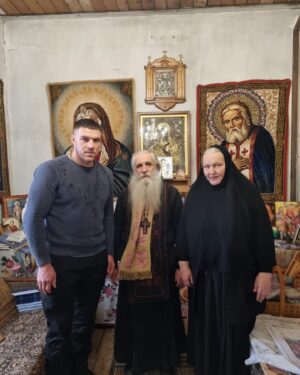Vadim Nemkov Instagram - В гостях у отца Феодора!🙏