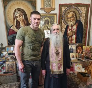 Vadim Nemkov Instagram - В гостях у Батюшки! Получили Благословение!🙏