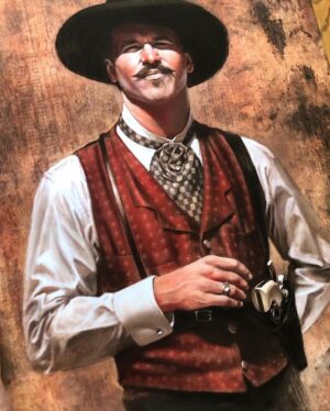 Val Kilmer Instagram - Hi everyone. I’m going to be quick - I'm happy to share that the brilliant artist, @terrywolfinger , has offered a special archival print of this Doc Holliday portrait. 

If you weren’t able to get the early alert in my newsletter, this may be your last chance. These are a Limited Edition, signed by Terry and I and arrive just in time for the release of my new Doc Holliday Collection.

A number of newly designed pieces that will be available while supplies last.

Hope you enjoy the new collection and are quick on the draw to score what you're eyeing.

Explore the collection at - valkilmer.com