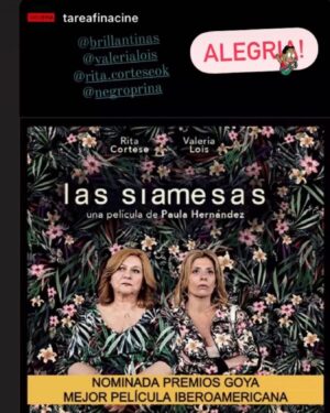 Valeria Lois Instagram - Vivan Las Siamesas. Me abrazo con todes los que la hicimos. ♥️