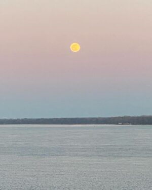 Valérie Carpentier Instagram - Strawberry full moon in Capricorn.