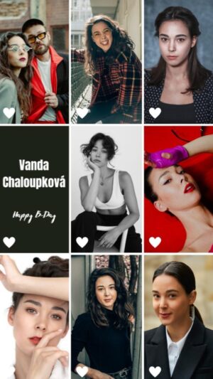Vanda Chaloupková Instagram - Dneska slaví naše mamba Vanda! 🌹
Éterická kráska z Moravy, která má ale vnitřní sílu, která by utáhla vlak. 
☝️ Její škála je široká. Nebojí se boxu ani jiných výzev. 🥊✨
Zajděte na ni teď do kina na film @jednanoc_film . V divadle ji můžete vidět převážně na @divadlonafidlovacce nebo v létě v @letni_scena_musea_kampa.
Zajděte na ni mrknout. 
Vandi, přejeme ti lásku, sílu a optimismus a ať se ti splní všechny sny. I ty filmové. 🍀

#happybirthday #narozeniny #bday #vandachaloupkova @vandachal