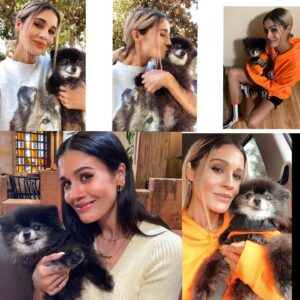 Vanessa Giselle Instagram - Yesterday I lost my best friend of 19 years.💔 

Puddles. She was my road dog. Not only because she traveled across the entire U.S. with me multiple times, but because she was by my side for over half of my life. I was a teenager when I got her. I worked at a Payless in Iowa and saw her in a newspaper ad…and so it began. 

There are soooo, so, sooo many words I want to say; but no words at the same time. My heart is absolutely shattered into a billion pieces, and it hasn’t even fully hit me that she is no longer in my life; that she is no longer in this world. I can’t even fathom it. 

But I am so, so, so beyond grateful for all the smiles and laughs she gave me every single day for almost 20 years. She brought so much joy to thousands of people. Every single time we went outside…adults and their kids’ eyes would light up, they’d ask to pet her, they’d take pics with her. I wasn’t the only person who couldn’t get enough of her.

My black licorice gummy bear, Hootie, Gunther, Marcia, Marcy the marsupial, my little Junior Mint, Judy, Puddy Buddy, my lil wolf girl… I had a million more names for her…

Now she’s my angel.

Her last meal was a happy meal…literally. A burger with ice cream instead of a drink. Two of her favorite things.

I love and miss you, my sweet bb bear. Forever and always. RIP. 

…Until we meet again...👩🏻🐻🪽✨💛