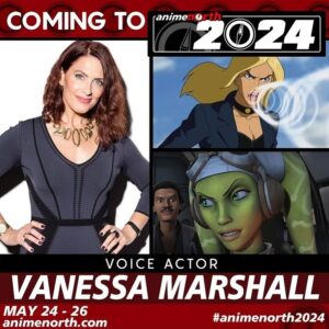 Vanessa Marshall Instagram - Can’t wait to head to @anorthgameshows! Look forward to playing Injustice 2, hosting panels & game play!  This is a dream come true!  Look forward to meeting @femmegaming and creating core memories for gamers! Xo 🙏🏻💯❤️

Repost from @anorthgameshows
•
#GuestAlert

We are excited to announce that voice actor Vanessa Marshall (@vanessamarshall1138) will be joining us for #AnimeNorth2024 - May 24 to 26 in Toronto!

For more info and tickets, go to animenorth.com