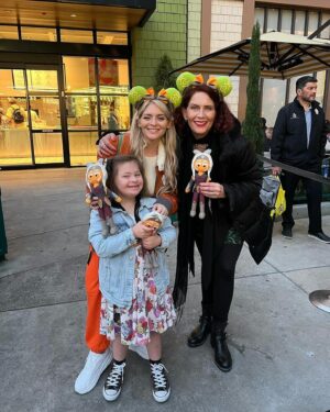 Vanessa Marshall Instagram - Best. Day. Ever! 💚🙏🏻✨✨✨

Repost from @samsyndulla
•
In so many words… 
This was the best day ever✨

Here is a photo dump of the day 🤣

Planning this trip to @disneyland with @vanessamarshall1138 couldn’t have gone more perfect. I’m so thankful for every moment. Especially eating a massive amount of sushi and piloting the falcon with Hera herself (note to self, don’t text and fly)✨

Finally getting to see Emily and @indiespeeder is and always will be the best moments well spent. I’m forever grateful for this chosen family we have created. My heart is so full and I’m just feeling so incredibly overjoyed that these are the moments I get to have with the best people on earth. 

Don’t forget to tune in tomorrow night 5pm pacific time to @vanessamarshall1138 ‘s twitch channel to see our stream. It’s going to be a great time and all proceeds will go to @ndssorg in honor of our girl Indie.

#disneyland #starwarsfamily #herasyndulla