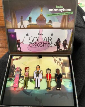 Vanessa Marshall Instagram - Huge thanks to @solaroppositesonhulu for your insanely cool gift!! What a lovely surprise! Can’t thank you enough! Honored to be a part of the “Solar Family!” Congratulations to all! Xo 🥳💕✨

 And as always thank you @frishmaniac @cesdvoiceover for so many wonderful opportunities! Adore you! Xo 🙏🏻❤️