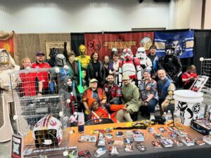 Vanessa Marshall Instagram - Always great to see @official501st at @indianacomicconvention! Thank you #starwarsfamily for all your kindness, the badges and the awesome coin! Love you with all my heart! Xo 🫶🏻💚✨