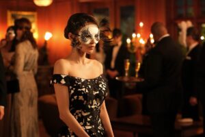 Vanessa Yao Instagram - Join us at the masquerade ball tonight only on @cw_kungfu