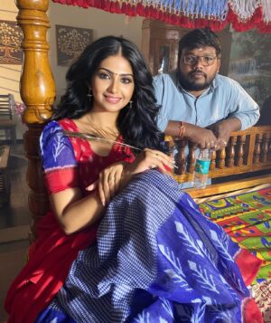 Varsha Viswanath Instagram - With My Director 📸
#Mynext🎬