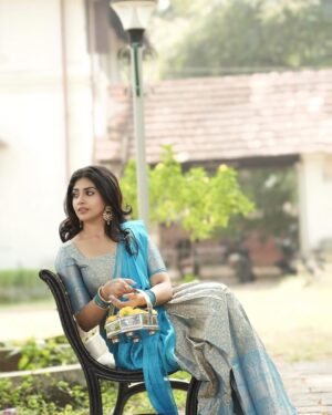 Varsha Viswanath Instagram - 🤍🦢

📸- @_prasanth_sivadas_ 
Hair- @makeup_by_sabana_ 
Costume design- @priya_viswanath_ 
Ast Vc - @sreebuddha_official