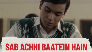Varun Grover Instagram - Varun Grover is one of the most talented people I know … He wrote Kaala Re and Moora in Gangs of Wasseypur. The first two songs I performed to on screen in my film career. 

And recently he wrote Ye Ik Zindagi Kaafi Nahin Hai for Monica O My Darling - where I had the most fun jiving as Monica. 

We go back a long way (we met at the first narration of Gangs of Wasseypur at Anurag Kashyap’s house in 2010 i think) and we will go forward a long way too. Insha Allah 

And today I am so happy to be sharing his first song from his first film as a director - Sab achhi baatein hain from All India Rank. A fun song for hostel night outs. 

Enjoy karo. Jo bhi wrongwa hai usey set rightwa karo ji haha.
