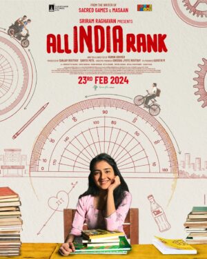 Varun Grover Instagram - @vidushak's instantly charming directorial debut ALL INDIA RANK releases this Friday, and here are two brand new posters introducing Sarika Kumari from Patna - The Physics Nerd, and Vivek Singh from Lucknow - The Clueless Bird.

Don't miss #AllIndiaRank in cinemas from 23rd Feb! 

Posters designed by @truebluedesignco.