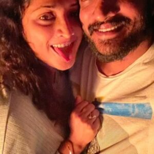 Vasishta N. Simha Instagram - Happy birthday ಹೆಂಡ್ತಿ❤️❤️
@iamhariprriya 

#hbdhariprriya #hariprriyasimha #simhapriya #happybirthday #love