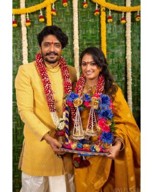 Vasishta N. Simha Instagram - Us ❤️ 
Fav pics 😍 - set 2

#Simhapriya 
#vasishtasimha #hariprriya 
📸 - @vjflicks
