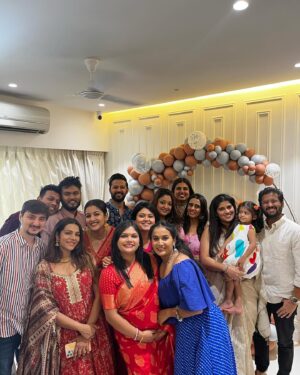 Vatsal Sheth Instagram - Happy 6 months my baby
❤️❤️❤️

Vaayu’s Annaprashan ceremony 🙏
For those who don’t know it’s a Bengali traditional ceremony which also known as the rice ceremony where solid food is introduced to the baby by his mama for the first time ❤️
Off course the baby is too small to eat so we only touch the food to introduce him to flavours.