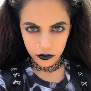Vered Blonstein Instagram - Playing a goth teen 😈😈😈😈😈😈😈😈😈🎬🎬🎬🎬🎬🎬🎬🎬🎬🎬🎬🎬🎥🎥🎥🎥🎥🎥🎥🎥🎥🎭🎭🎭🎭🎭🎭 #gothgirl #punkgirl #gothicgirl #gothchick #motionlessinwhite #necessaryevil #crowntheempire #cte #hottopic #chokergirl #actress🎬 #actresslife #hollywoodactress #hollywoodcasting #hollywoodfilm #laactress #teenactress #younghollywood #workingactress #hotgothgirl #vegangoth #vegangirl #lightscameraaction #filmmaking #lafilm #lafilmmaker #quietontheset #gothactress #exoticgirl #actresslife🎥