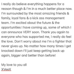 Veronica Green Instagram - A message to you all 💚💚💚