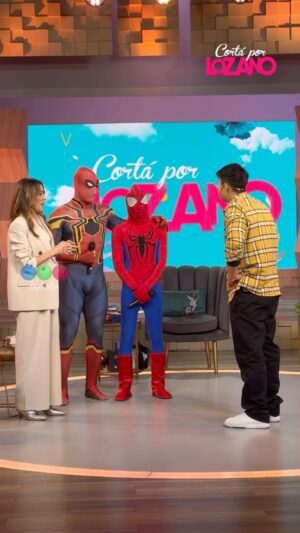 Verónica Lozano Instagram - ¡Un encuentro de Bros! 😅 El Chino estuvo en #CortaPorLozano y se reencontró con Licha y Facu en una situación sorpresiva y graciosa 🕸️
