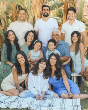 Veronica Valencia Instagram - Hispanic Heritage Month 🤎 Growing up, I didn’t see an Interior Designer portrayed on TV that looked like me. Dark complexion, dark hair… someone with Hispanic roots. I didn’t know how much it affected me until I got older and my career blossomed. The bigger my dreams grew…, the more I felt like an imposter. The stronger my passions grew… the harder I thought I had to work to prove myself, both behind and in front of the camera. To be honest, I still sometimes feel that way.

It wasn’t until recently, while filming my show for @hgtv , the immense amount of pride I felt for my culture and Hispanic roots. Every day while filming, I could not believe it was happening. Seventeen years of being in the design industry, and now today, at 36, I’m so proud I’ve been given the opportunity to honor my family’s heritage through my passion for design and television. ✨

No matter where this journey takes my family and I, my vision has always been the same…. Design a home that is story-driven. A house that radiates the family and their unique background. A home where every detail is personal and has a purpose. A home where culture and family traditions are more important than trends. 

All of the heart, diversity, and vibrancy I put into every project I touch, is without a doubt, because of my family and where we come from. Learning to honor the importance of my roots and my purpose will be a gift I will forever cherish. 🕊 #hispanicheritagemonth