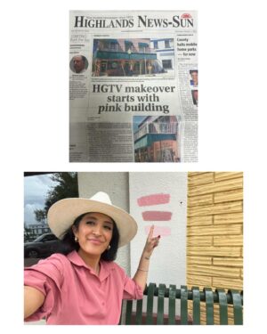 Veronica Valencia Instagram - Leaving a little bit of my heart & soul in Sebring, FL. 🍊💕 @hgtv #HomeTownTakeover

7 months of planning and executing 
14  flights back and forth from LA to FL
6 residential renovations 
3 commercial renovations 
16 facade upgrades
1 city park 
450  galloons of paint
1,000  emails & decisions
11 design & build group chats 
100’s of subs, new friends & lives changed 
50  days away from home 
1 exhausted Mama

I’ll try not to get all sentimental, but in all honesty — Production Designing, leading the BTS design team and working right alongside @erinapier @scotsman.co @rtrmedia & @nicsawatzke @jimmacpherson was truly a gift and one of the most creatively fulfilling projects of my life. 🥹

For someone who started their career in television almost 17 years ago, traveling the country designing homes for people in need, you think I would have seen it all. But what I experienced in Sebring, revitalizing an entire town, is truly something I will remember for the rest of my life. 

What the design & build team, plus production pulled off with the town of Sebring was a massive undertaking and I am so extremely proud we did it with such ease and big smiles on our faces. We formed such deep connections with the people in town, and I have so many more words and feelings to share, but for now… that’s a wrap on @hgtv Home Town Takeover Season 3. 🎥

It’s been a dream! ✨ Xx, Veronica