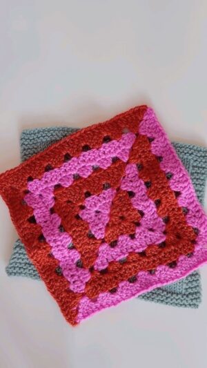 Vickie Howell Instagram - Block Builder Club 3: Blanket Statement launched today! Every month for a year, knitters and crocheters get a new block pattern to build their skills and if they choose, ultimately build a blanket or super scarf. These beauties are our Blocks #1!

Learn more about the YarnYAY! Block Builder Club at YarnYAY.com, or through the link in my @vickiehowell bio. 

#blockofthemonth