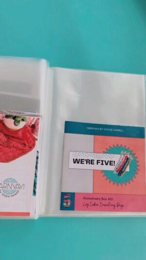 Vickie Howell Instagram - Flipping through five years of YarnYAY! Box booklets. That’s about 120 patterns that we’ve shared with our monthly subscribers. Here’s to 100  more! 🥂 

Join us by subscribing, starting with the May Box, celebrating our 5 Year Anniversary. Tap, click on bio, or go straight to YarnYAY.com to learn more!

#yarnyay