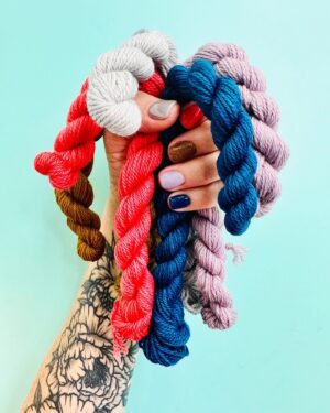 Vickie Howell Instagram - For example our 5th Anniversary, we’re bringing monthly box subscribers an exclusive 5-shade minis bundle of @urthyarns “16”extrafine merino.

Subscribe and celebrate at YarnYAY.com (link in bio).

As part of our anniversary celebration, every subscriber will be automatically entered to win one of five prizes, too. Yaaaaay, yarn!